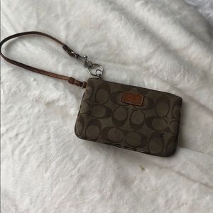 Coach classic wristlet